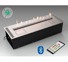 Автоматический биокамин Lux Fire Smart Flame 800 RC INOX