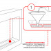 Топливный блок SteelHeat LINE GLASS 1000