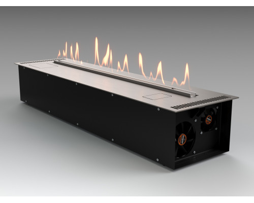 Автоматический биокамин Lux Fire Smart Flame 1100 RC INOX