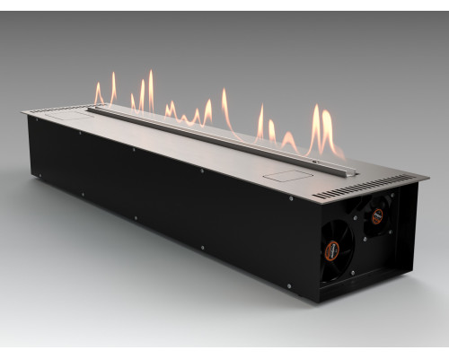 Автоматический биокамин Lux Fire Smart Flame 1200 RC INOX