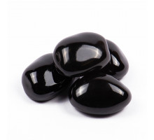 Декоративные керамические камни SteelHeat черные S 4 шт